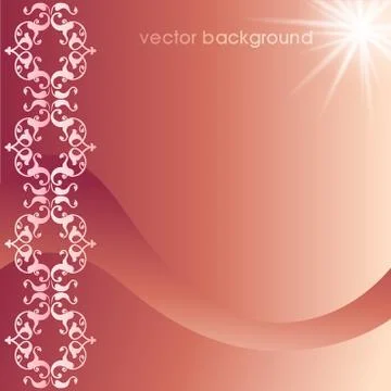 Decorative cover template Stock Illustration