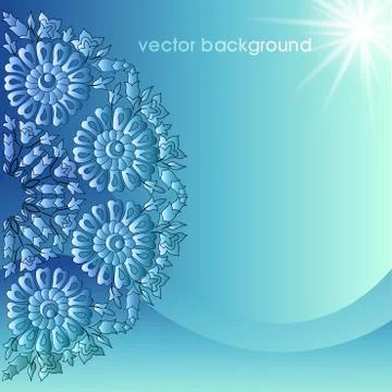 Decorative cover template Stock Illustration