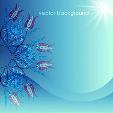 Decorative cover template Stock Illustration