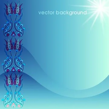 Decorative cover template Stock Illustration