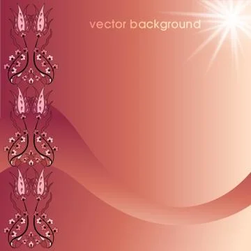Decorative cover template Stock Illustration