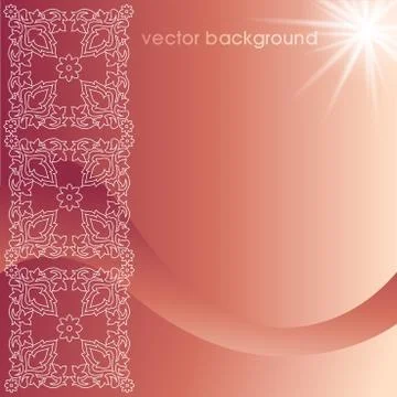 Decorative cover template Stock Illustration