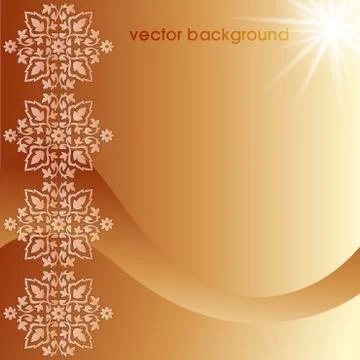 Decorative cover template Stock Illustration