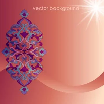 Decorative cover template Stock Illustration