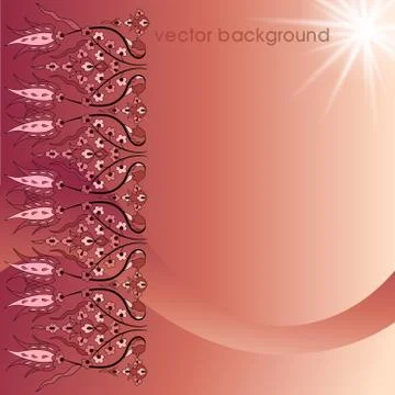 Decorative cover template Stock Illustration