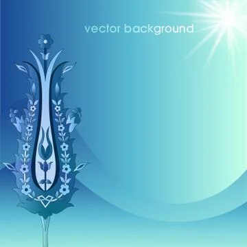 Decorative cover template Stock Illustration