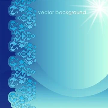 Decorative cover template Stock Illustration