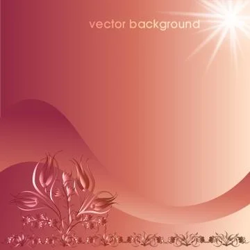 Decorative cover template Stock Illustration