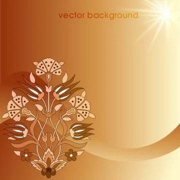 Decorative cover template Stock Illustration