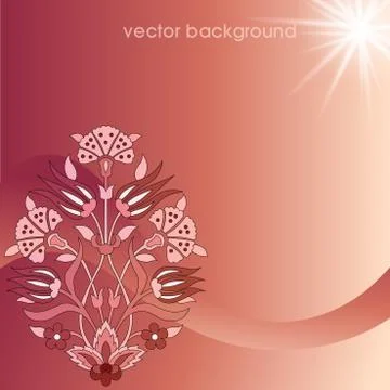 Decorative cover template Stock Illustration
