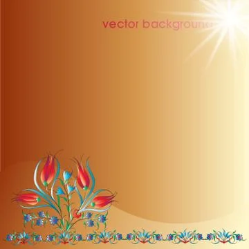 Decorative cover template Stock Illustration