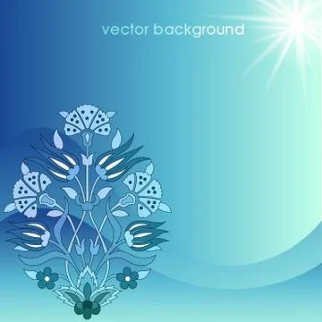 Decorative cover template Stock Illustration