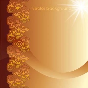 Decorative cover template Stock Illustration