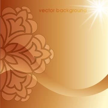 Decorative cover template Stock Illustration