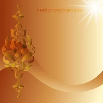 Decorative cover template Stock Illustration