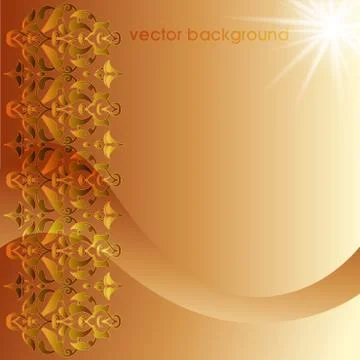 Decorative cover template Stock Illustration