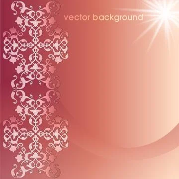 Decorative cover template Stock Illustration