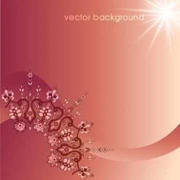 Decorative cover template Illustrazione stock