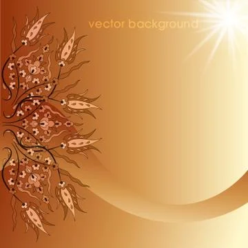 Decorative cover template Stock Illustration