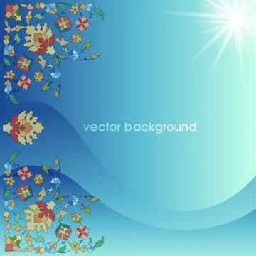 Decorative cover template Stock Illustration