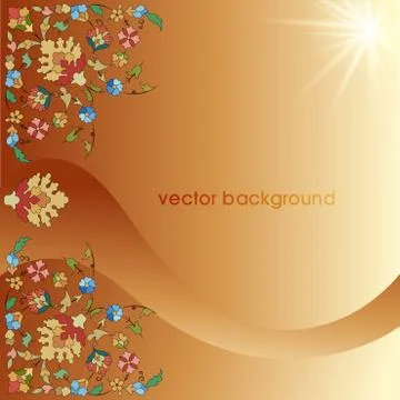 Decorative cover template Stock Illustration
