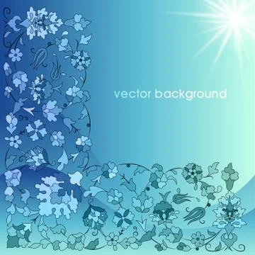 Decorative cover template Stock Illustration