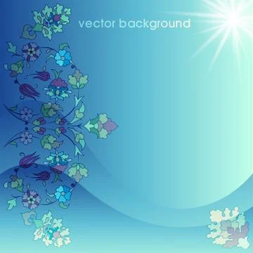 Decorative cover template Stock Illustration