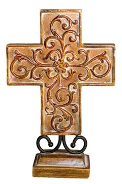 Decorative cross Foto stock