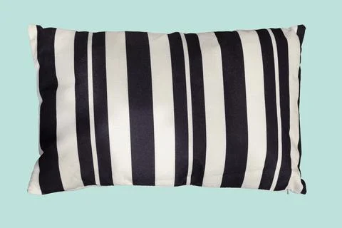 Decorative cushion with geometric pattern Stock Photos