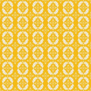 Decorative damask vector seamless pattern design Stock Illustration