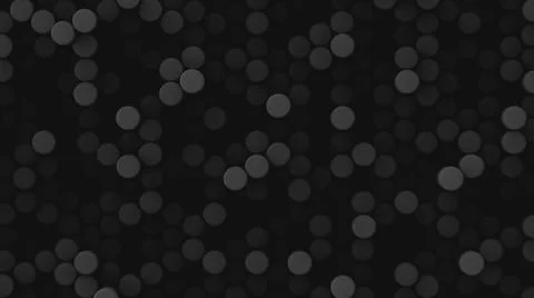 Decorative dark background. Circular grayscale cells Stock Photos
