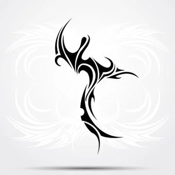 Decorative design element Stock Illustration