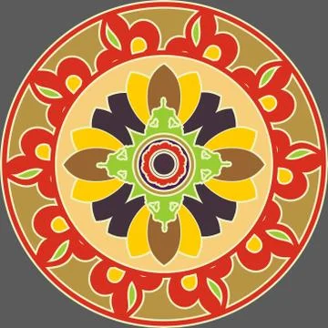 Decorative design element Stock Illustration