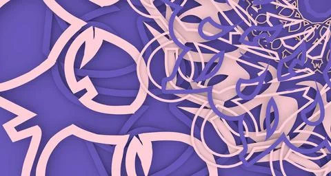 Decorative design element Stock Illustration