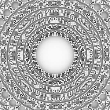 Decorative design element Illustrazione stock