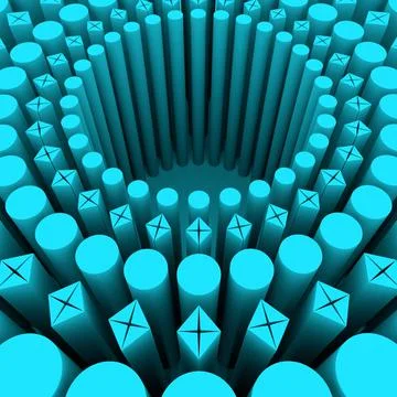 Decorative design element Illustrazione stock