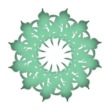 Decorative design element Stock Illustration