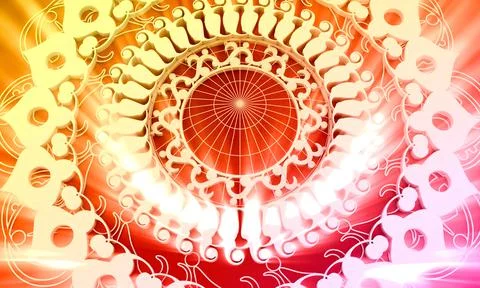 Decorative design element Stock Illustration