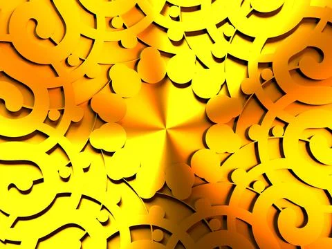 Decorative design element Stock Illustration