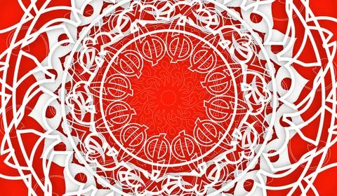 Decorative design element Stock Illustration