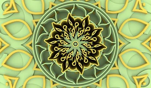 Decorative design element Stock Illustration