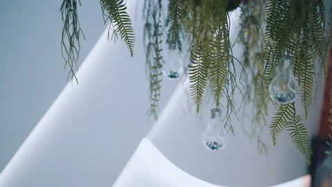 Decorative design of the room Stock Footage 162160976