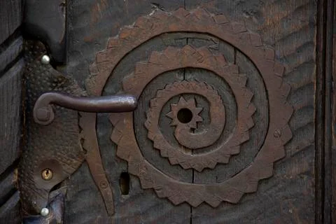Decorative door handle Фото