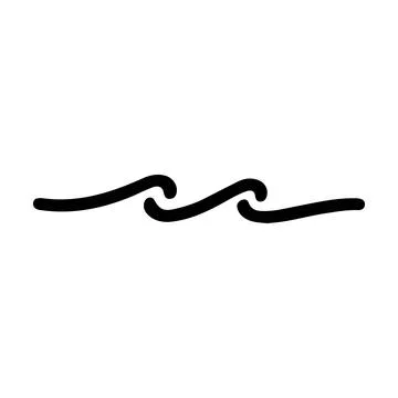 Decorative double swirl divider vector illustration with artistic hand draw.. 스톡 일러스트