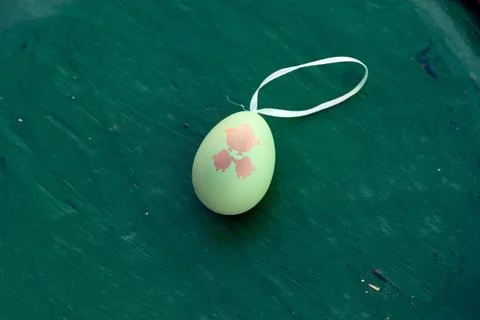 Decorative easter egg for children Stock Photos