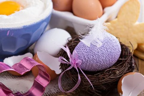 Decorative Easter egg Стоковые фото