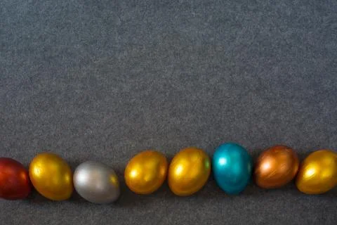 Decorative Easter eggs background, Foto stock