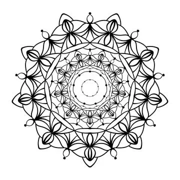Decorative elegant arabesque.  Stock Illustration