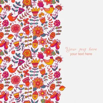 Decorative element border. abstract invitation card. template wave design for Stock Illustration