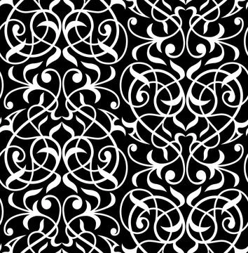 Decorative element eastern pattern. Stock Illustration